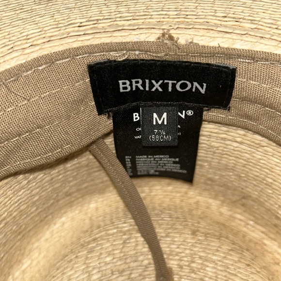 Brixton Women's Tan and Cream Hat - Picture 6 of 14
